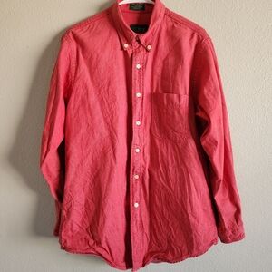 Vintage J. Crew Men's Oarsman OAR Casual Shirt BUTTON UP MEDIUM